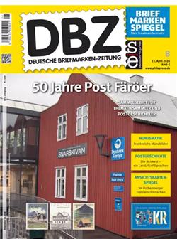 DBZ Briefmarkenzeitung Cover