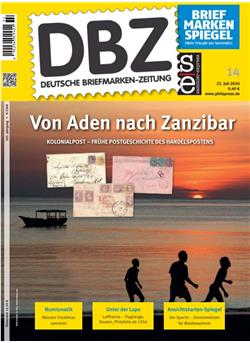 DBZ Briefmarkenzeitung Cover