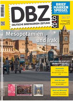 DBZ Briefmarkenzeitung Cover
