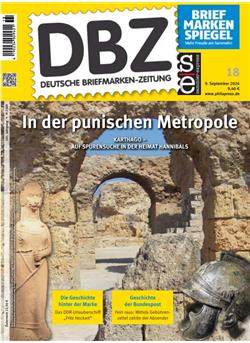 DBZ Briefmarkenzeitung Cover
