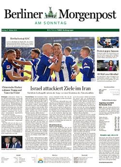 Berliner Morgenpost E-Paper Cover