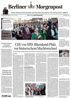 Berliner Morgenpost E-Paper Cover