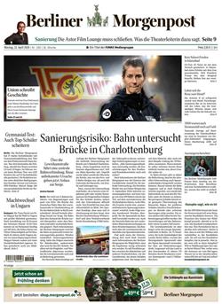 Berliner Morgenpost Cover