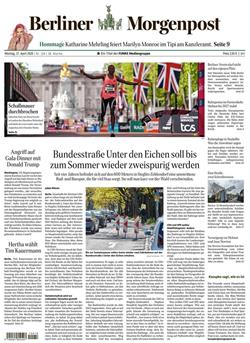 Berliner Morgenpost E-Paper Cover