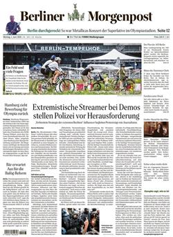Berliner Morgenpost Cover