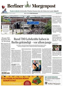 Berliner Morgenpost E-Paper Cover