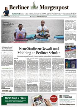 Berliner Morgenpost E-Paper Cover