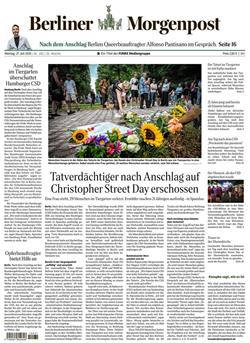 Berliner Morgenpost E-Paper Cover