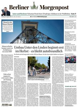 Berliner Morgenpost Cover