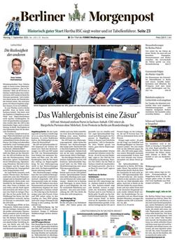 Berliner Morgenpost Cover