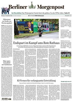 Berliner Morgenpost Cover