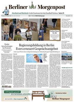 Berliner Morgenpost E-Paper Cover