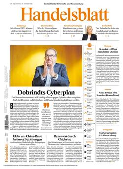 Handelsblatt Print & Digital Cover