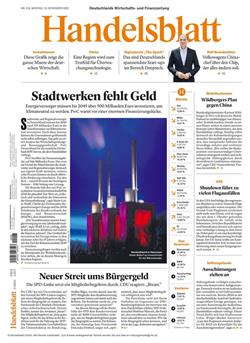 Handelsblatt Print & Digital Cover