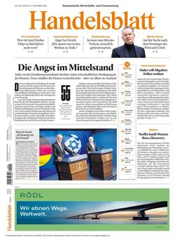 Handelsblatt Print & Digital Cover