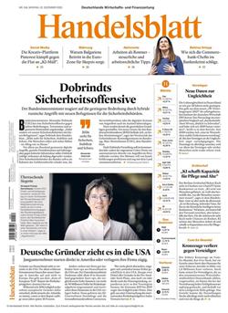 Handelsblatt Print & Digital Cover