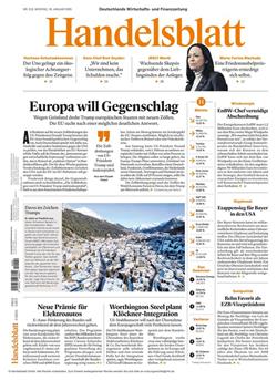 Handelsblatt Print & Digital Cover