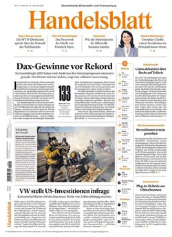 Handelsblatt Print & Digital Cover
