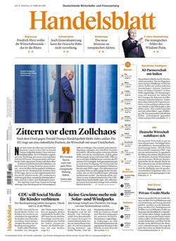 Handelsblatt Print & Digital Cover