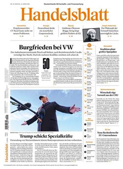 Handelsblatt Print & Digital Cover