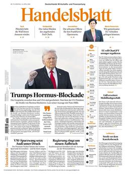 Handelsblatt Print & Digital Cover