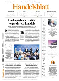Handelsblatt Print & Digital Cover