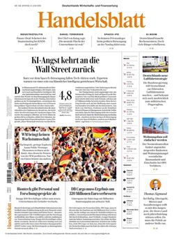 Handelsblatt Print & Digital Cover