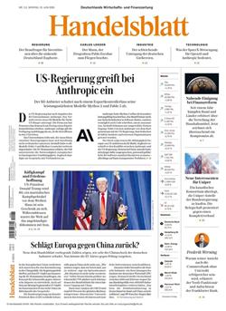 Handelsblatt Print & Digital Cover