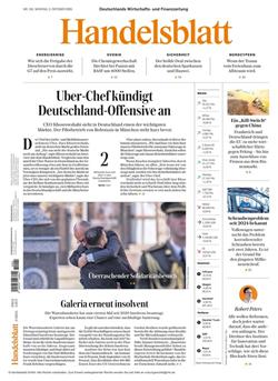 Handelsblatt Print & Digital Cover