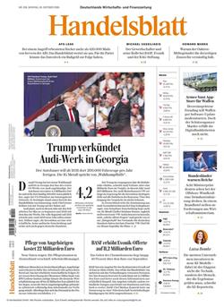 Handelsblatt Print & Digital Cover
