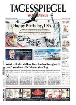 TAZ Wochentaz Print Cover