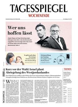 TAZ Wochentaz Print Cover