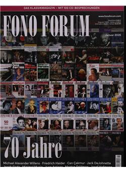 FONO FORUM Cover