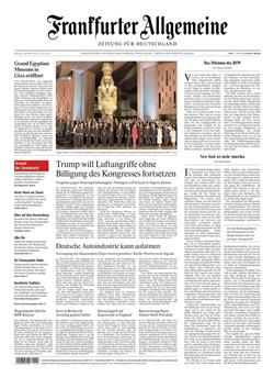 FAZ Frankfurter Allgemeine Mo-Sa Cover