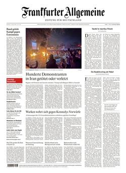 FAZ Frankfurter Allgemeine Mo-Sa E-Paper Cover