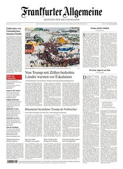 FAZ Frankfurter Allgemeine Mo-Sa Cover