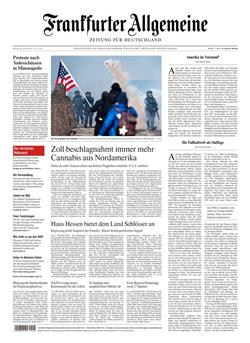 FAZ Frankfurter Allgemeine Mo-Sa Cover