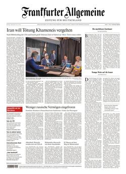 FAZ Frankfurter Allgemeine Mo-Sa Cover