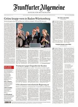 FAZ Frankfurter Allgemeine Mo-Sa Cover