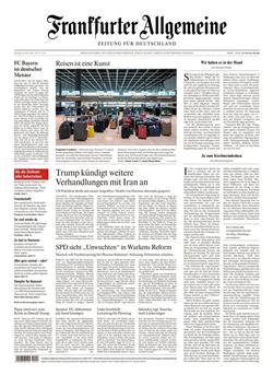 FAZ Frankfurter Allgemeine Mo-Sa Cover