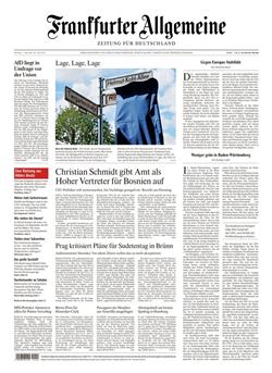 FAZ Frankfurter Allgemeine Mo-Sa Cover