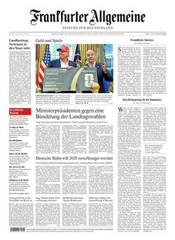 FAZ Frankfurter Allgemeine Mo-Sa Cover