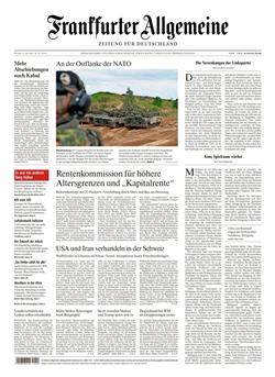 FAZ Frankfurter Allgemeine Mo-Sa Cover