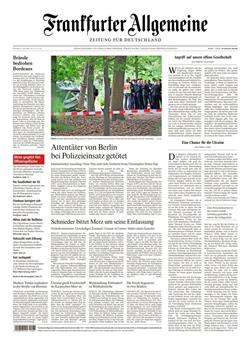 FAZ Frankfurter Allgemeine Mo-Sa Cover