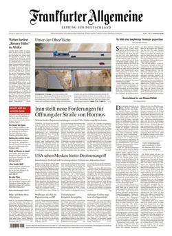 FAZ Frankfurter Allgemeine Mo-Sa Cover