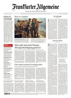 FAZ Frankfurter Allgemeine Mo-So Cover