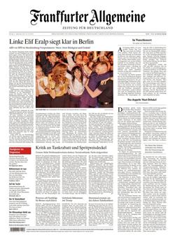FAZ Frankfurter Allgemeine Mo-So Cover