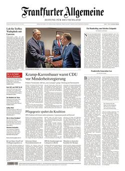 FAZ Frankfurter Allgemeine Mo-So Cover
