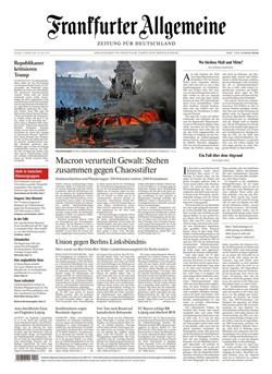 FAZ Frankfurter Allgemeine Mo-So E-Paper Cover
