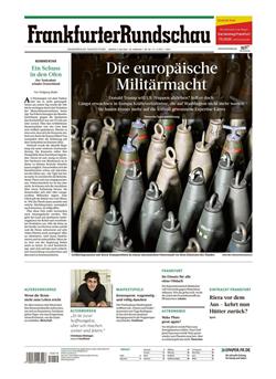 Frankfurter Rundschau Cover